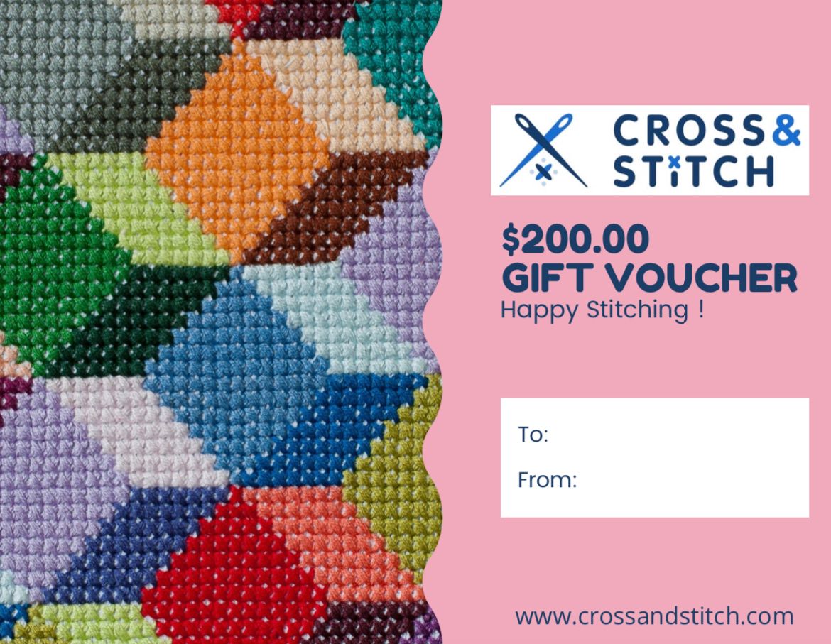 Cross and Stitch Gift E - Gift Card / Voucher