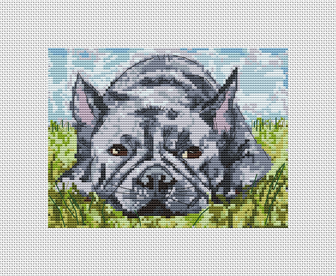 photo into cross stitch